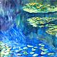 Oil painting-water Lilies . Pictures. (matuchkQ). Online shopping on My Livemaster.  Фото №2