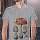 Fly Agaric T-Shirt. T-shirts and undershirts for men. decades. My Livemaster. Фото №4