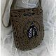 Бархатная сумочка в винтажном стиле с жуком, Сумка через плечо, Санкт-Петербург,  Фото №1