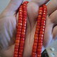 Coral beads roundels, 6mm, 10pcs. Beads1. Businka (businkamag). Online shopping on My Livemaster.  Фото №2