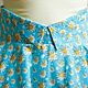 Skirt the sun 'Just Daisy..two daisies... ' blue. Skirts. Moda No Time. My Livemaster. Фото №4