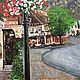 Order  Oil painting Germany Oberammergau Bavarian village Alps. sharaeva-elena. Livemaster. . Pictures Фото №3