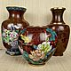 Винтаж: Интерьерная  ВАЗА КЛУАЗОНЕ Cloisonne  Ручная работа Китай, Вазы винтажные, Москва,  Фото №1