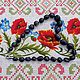  колье из авантюрина синего, Колье, Москва,  Фото №1