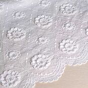 Материалы для творчества handmade. Livemaster - original item The remainder! 3d embroidery on cotton, in stock. Cecile. Handmade.