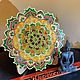 mandala: Mandala 20 cm in assortment. Esoteric Mandala. Sector South-East. My Livemaster. Фото №13