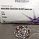 10шт Стразы в цапах Ruby ss16 4 мм maxima хрусталь шатоны опр сереб, Стразы, Челябинск,  Фото №1