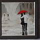 Двое под дождем, Картины, Санкт-Петербург,  Фото №1