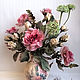 Bouquet 'Tess'. Silk flowers, cloth flowers. Flowers. Dizani. Online shopping on My Livemaster.  Фото №2