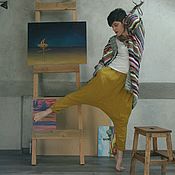 Свитер в стиле кимоно "Крокус"