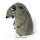 Toys: Felted rat toy made of sheep wool. Felted Toy. Game in felting. My Livemaster. Фото №6