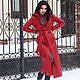 Кожаный тренч-пальто. Пальто. YANA KRAFT BRAND. Ярмарка Мастеров.  Фото №4