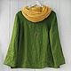 Blouse with open edges made of coniferous flax. Blouses. etnoart. Online shopping on My Livemaster.  Фото №2