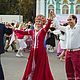 Платья для ведущих и выступлений концертные платья. Народные платья. Славянская одежда (krasota-mir). Интернет-магазин Ярмарка Мастеров.  Фото №2