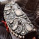 handbag-clutch 'El Palazzo' in silver, Clutches, Lviv,  Фото №1