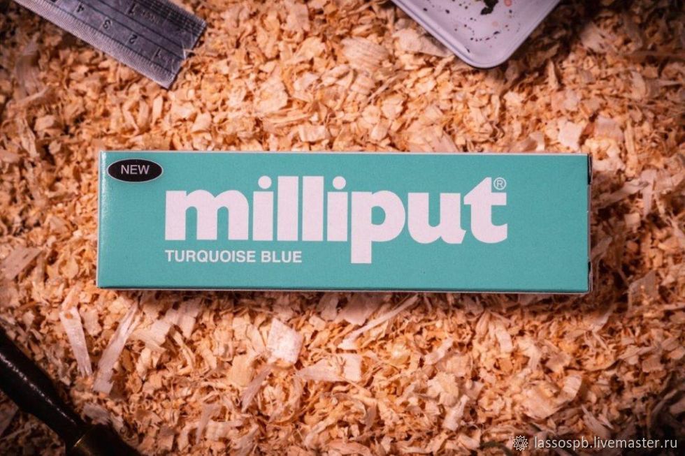 Milliput White белый эпоксидный экстра тонкий пластик для лепки купить ...
