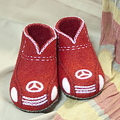 Обувь ручной работы handmade. Livemaster - original item Children`s felted Slippers 