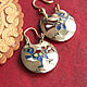 Colts-earrings ' Birds'. Earrings. Ekart Ekaterina Dmitrieva. Online shopping on My Livemaster.  Фото №2