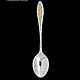 Silver teaspoon Spikelet, Spoons, Privolzhsk,  Фото №1