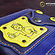 Кожаный кошелек "Волт-бой 2.0" по мотивам Fallout. Кошельки. ATOMFASHION. Интернет-магазин Ярмарка Мастеров.  Фото №2