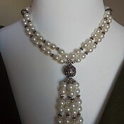 Винтаж handmade. Livemaster - original item Vintage necklaces: pearl necklace. Handmade.