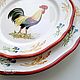 Painted porcelain table Set Rustic rooster. Tea & Coffee Sets. ArtFlera (artflera). My Livemaster. Фото №6