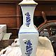 Vase with Chinese plot, Portugal, rare and interesting shape. Vintage vases. antikvar72 (antikvar72). Online shopping on My Livemaster.  Фото №2