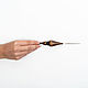 Железный крючок для вязания 2,3 мм с деревянной ручкой (кедр) K222. Крючки. ART OF SIBERIA. Интернет-магазин Ярмарка Мастеров.  Фото №2