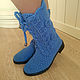 Boots demi-season  "Veronica". Boots. KnittedBoots. Online shopping on My Livemaster.  Фото №2