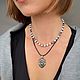 Колье-чокер из жемчуга и бусин гематита. Колье. Storm Jewellery. Ярмарка Мастеров.  Фото №4