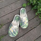 Обувь ручной работы handmade. Livemaster - original item Flip-flops: summer mood. Handmade.