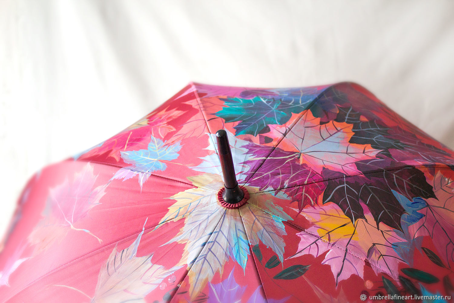 Мастер зонтиков. Декорированные зонтики. Креативный зонт. Осенний зонт. Украсить зонт.