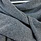 Заказать Вязаный кашемировый шарф Серый меланж. ramremik-knitting-cashmere. Ярмарка Мастеров. . Шарфы Фото №3