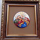 Painting on enamel.Mother of God the three joys. Icons. Enamel63. My Livemaster. Фото №5