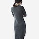 Knitted dress with side slits. Dresses. stylish things. My Livemaster. Фото №4