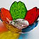 Креманка икорница розетка для варенья из цветного стекла. Конфетницы. Стеклянный магазинчик. Ярмарка Мастеров.  Фото №13