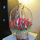Large basket with roses. Bouquets. Sweet Design Maria Polyakova. Online shopping on My Livemaster.  Фото №2