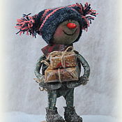 Куклы и игрушки handmade. Livemaster - original item Snowman Dima. Handmade.
