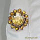 Ring 'Citrine - oval large' gold 585, citrines. VIDEO. Rings. MaksimJewelryStudio. My Livemaster. Фото №4