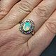 Кольцо с опалом. Кольца. My darling stone. Интернет-магазин Ярмарка Мастеров.  Фото №2