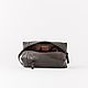 Men's leather backpack 'Marko' (Gray). Travel bags. DragonBags - Rucksack leather. My Livemaster. Фото №4