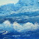 Пейзаж с синими облаками. Картины. Михаил Губкин. Ярмарка Мастеров.  Фото №6