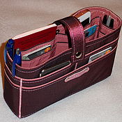 Органайзер для сумки с прозрачными карманами