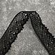  Lace braided black, Lace, Moscow,  Фото №1