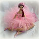 Балерина Розовое Облако  (Ballerina Pink Cloud), Интерьерная кукла, Сосновый Бор,  Фото №1