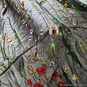 Материалы для творчества handmade. Livemaster - original item The rest! embroidery on mesh. Forest nymph. Handmade.