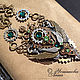 Стимпанк кулон, колье,серьги, кулон в стиле стимпанк/ Steampunk. Украшения субкультур. ©️Устинова Анна  -Steampunk Master- (UstinovaAnna) (UstinovaAnna). Ярмарка Мастеров.  Фото №5