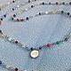 NAVARATNA 108 cases for Happiness. Бусы. TAISSA WONG Jewelry. Интернет-магазин Ярмарка Мастеров.  Фото №2