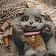 Заказать Котик Максик тедди. Ольга Веселова «Mi-Mi Toys». Ярмарка Мастеров. . Мишки Тедди Фото №3