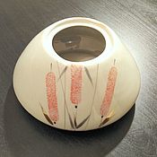 Посуда handmade. Livemaster - original item Sugar bowl, porcelain, Riga, vintage. Handmade.